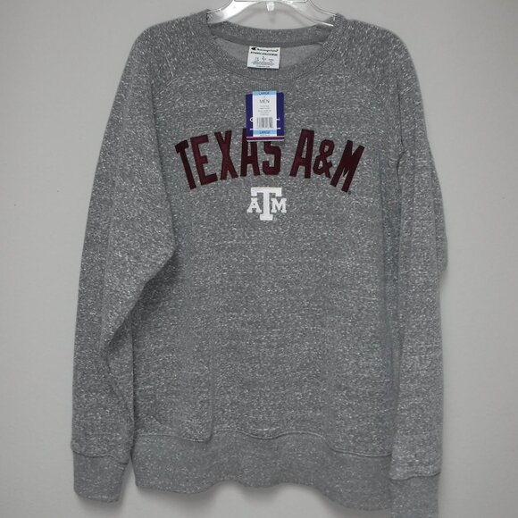 Champions New With Tags Texas A&M Gray Sweatshirt - Picture 1 of 3